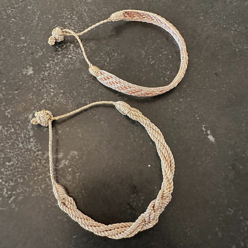 Adjustable Threaded Bracelets - image 3